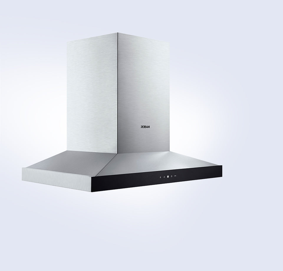 A825 Intelligent Range Hood – Easy-Clean Design with Dual-Core 5.0 Motor & Auto Air Purification