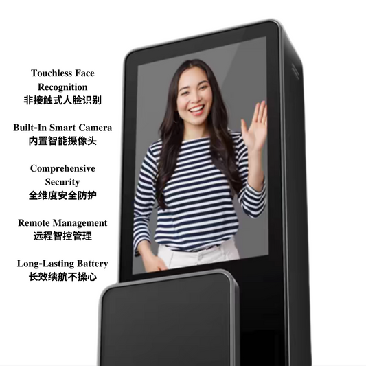 EZVIZ Smart Lock DL50FVS, 8-in-1 Keyless Entry Door Lock, 3D Face Recognition Door Lock,