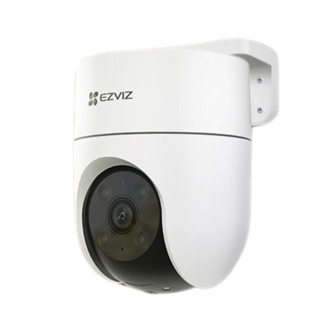 كاميرا مراقبة EZVIZ H8C، كاميرا خارجية بدقة 1080 بكسل وواي فاي مع نظام حماية نشط