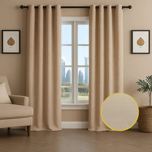 Florence Textured Blackout Curtain – Cat No. 208, Color 10