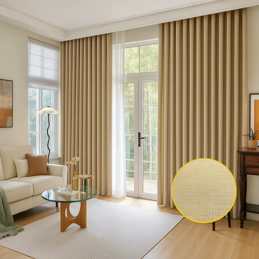 Florence Textured Blackout Curtain – Cat No. 208, Color 12