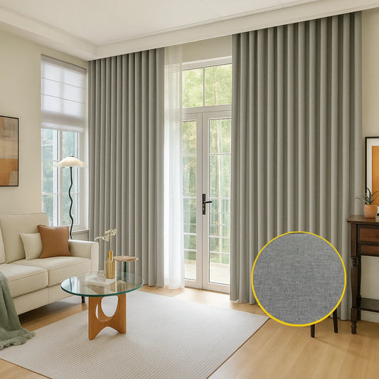 Florence Textured Blackout Curtain – Cat No. 208, Color 13