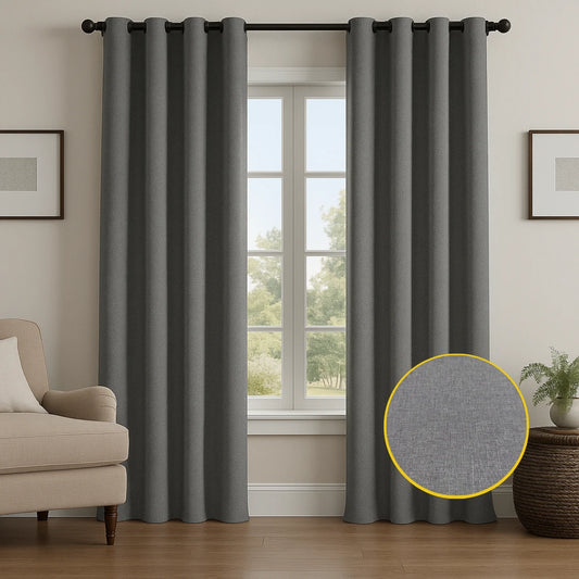 Florence Textured Blackout Curtain – Cat No. 208, Color 14