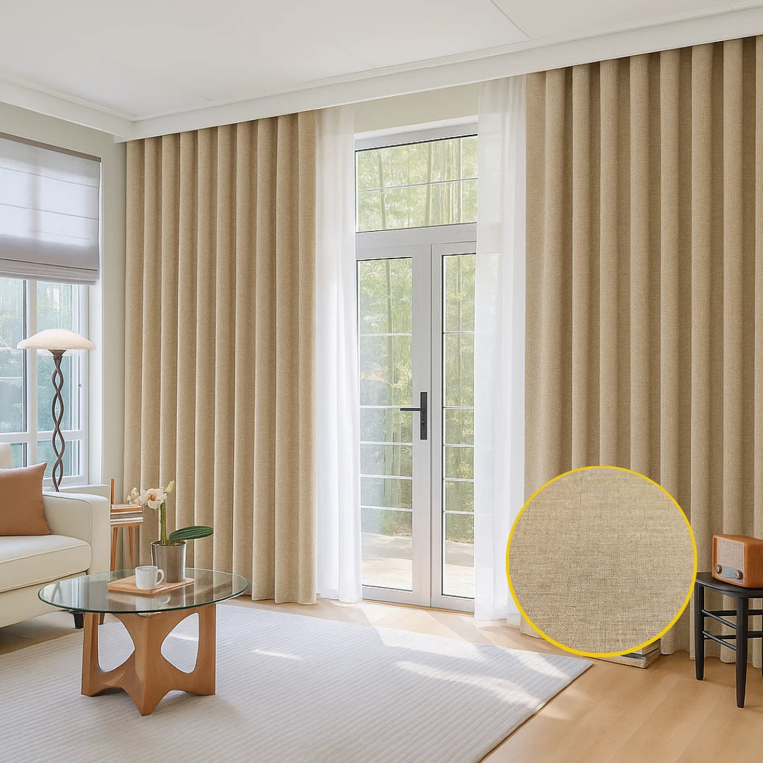 Florence Textured Blackout Curtain – Cat No. 208, Color 17
