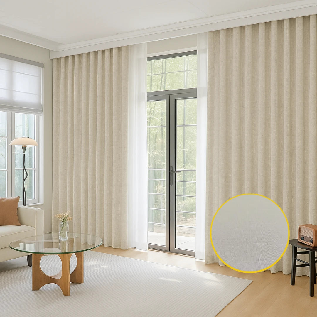 Florence Textured Blackout Curtain – Cat No. 208, Color 19