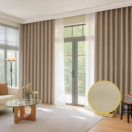 佛罗伦萨纹理遮光窗帘 - 目录编号 208,颜色 25