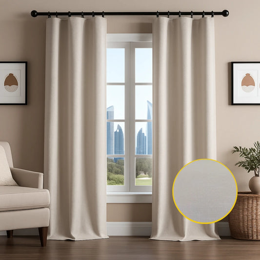 Florence Textured Blackout Curtain – Cat No. 208, Color 26