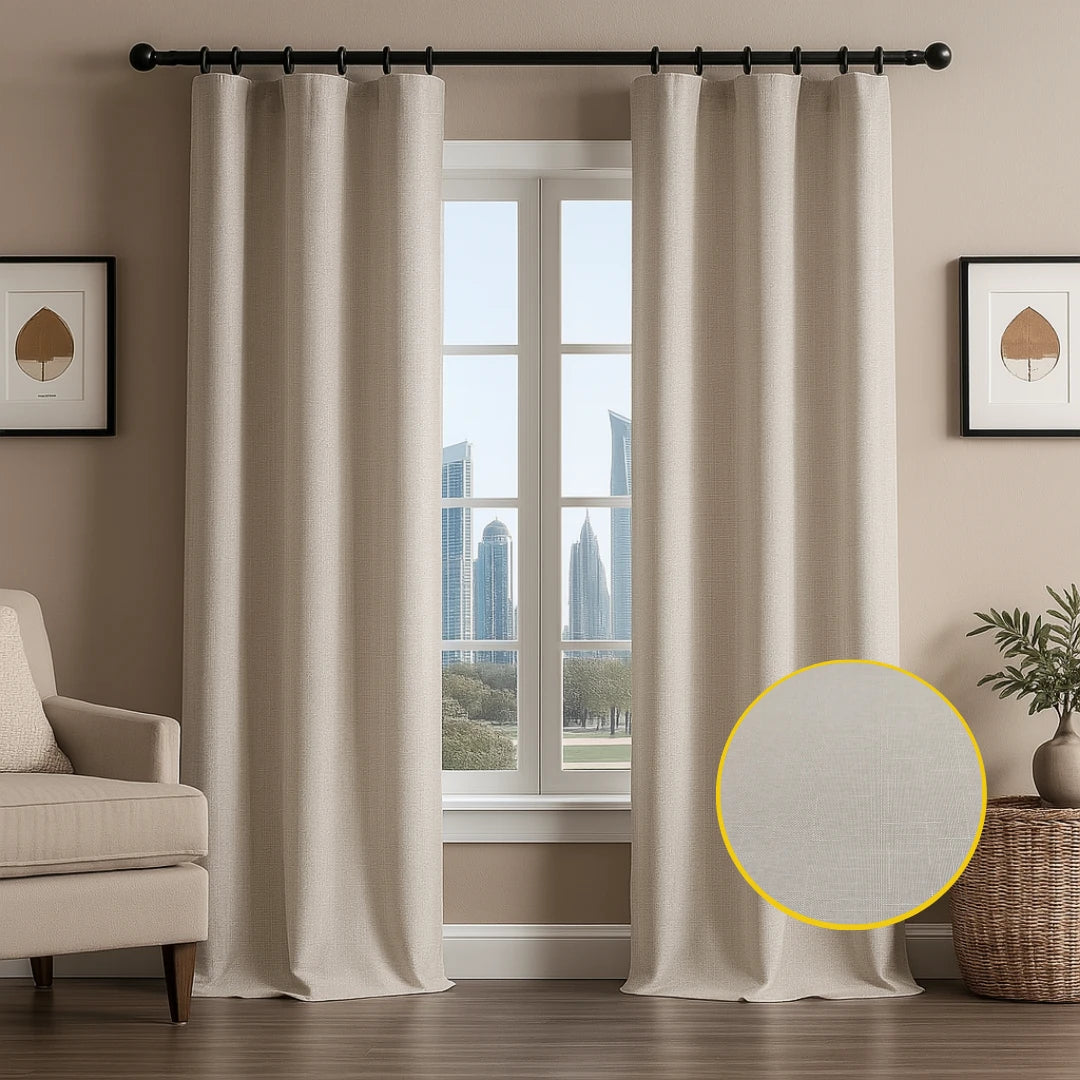 Florence Textured Blackout Curtain – Cat No. 208, Color 27