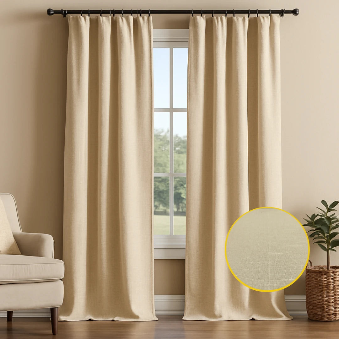 Florence Textured Blackout Curtain – Cat No. 208, Color 29
