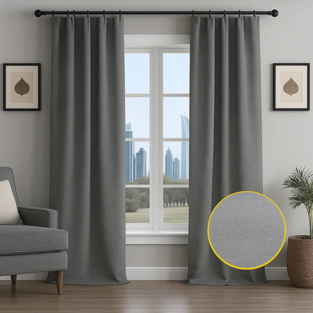 Florence Textured Blackout Curtain – Cat No. 208, Color 32