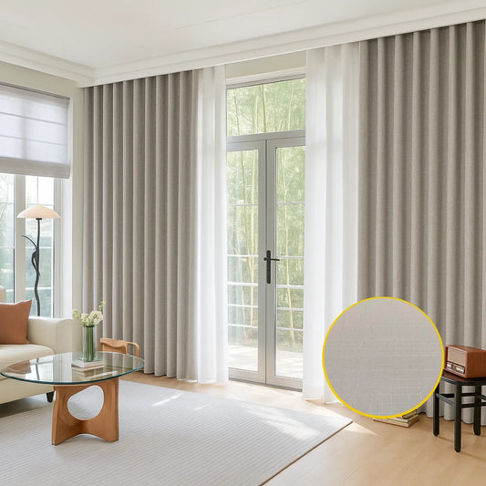 Florence Textured Blackout Curtain – Cat No. 208, Color 09