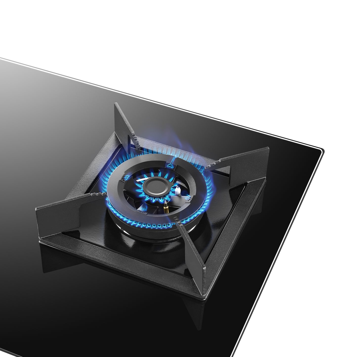 ROBAM B272 2-Burner Gas Hob – 4.8kW High-Power Built-In Cooktop | Flexible Cut-Out