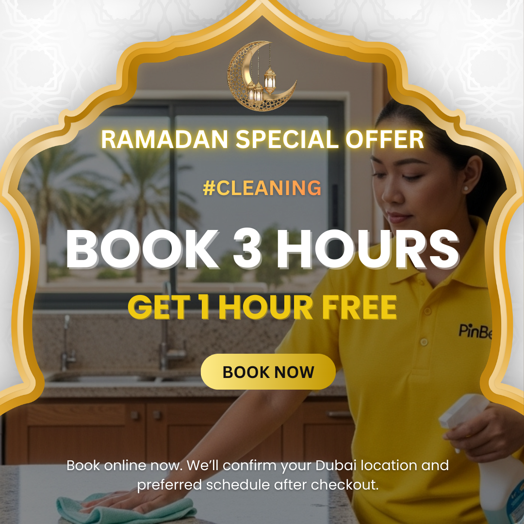 Home Cleaning Service 3+1 Hours Promotion