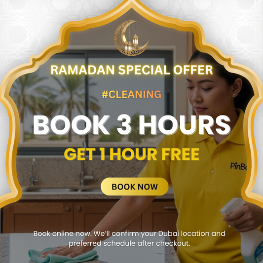 Home Cleaning Service 3+1 Hours Promotion