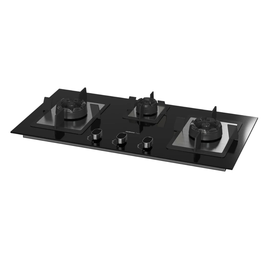Robam JZ(Y/T)-B397 Gas Hob – 3D Flame Series, 4.5kW Copper Burners, 8mm Tempered Glass