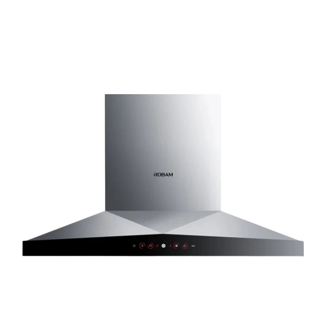 A829 TornadoEye 360 Deep Cavity Range Hood – 210mm Storm Suction, Eiffel Oil Filter, No Disassembly Needed