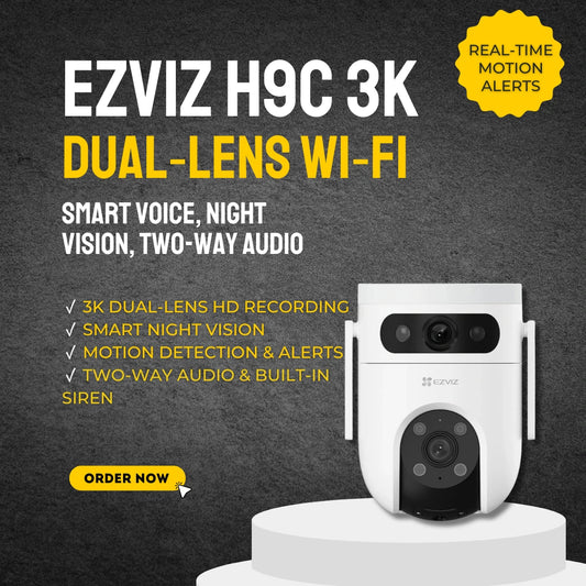 H9c 3K Dual-Lens Smart Wi-Fi Camera