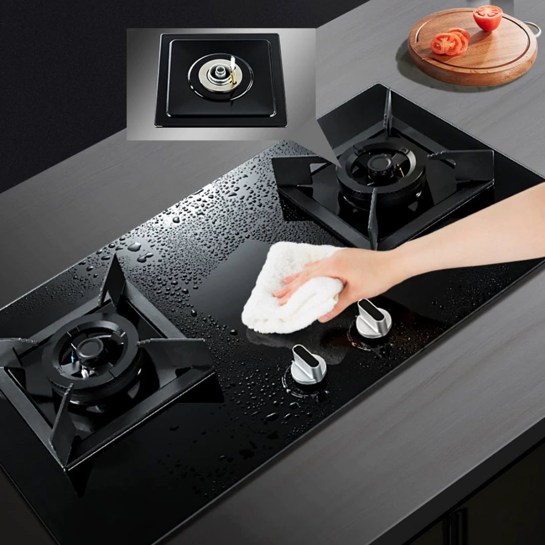ROBAM B272 2-Burner Gas Hob – 4.8kW High-Power Built-In Cooktop | Flexible Cut-Out