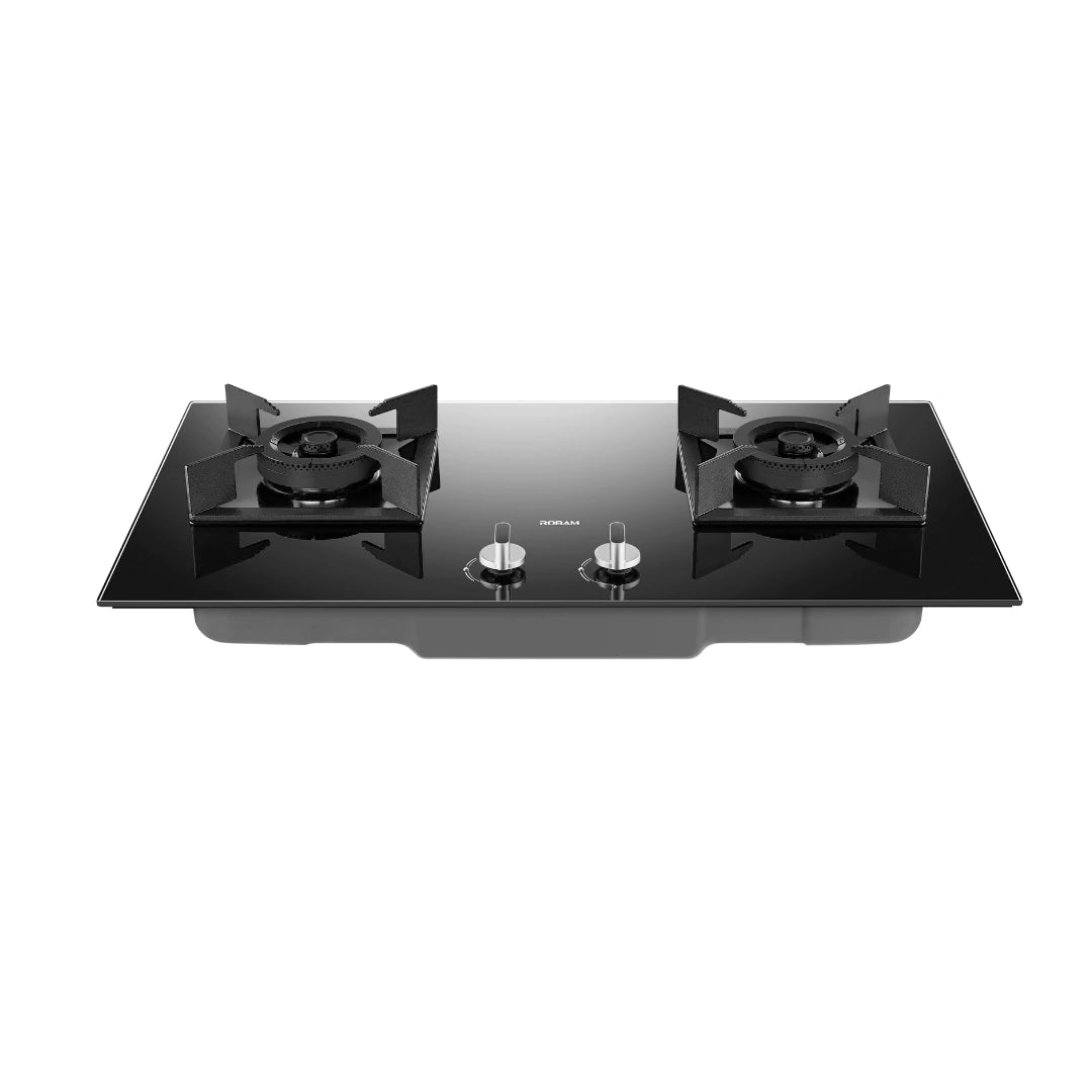 ROBAM B272 2-Burner Gas Hob – 4.8kW High-Power Built-In Cooktop | Flexible Cut-Out