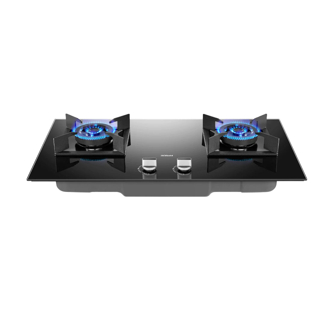 ROBAM B272 2-Burner Gas Hob – 4.8kW High-Power Built-In Cooktop | Flexible Cut-Out
