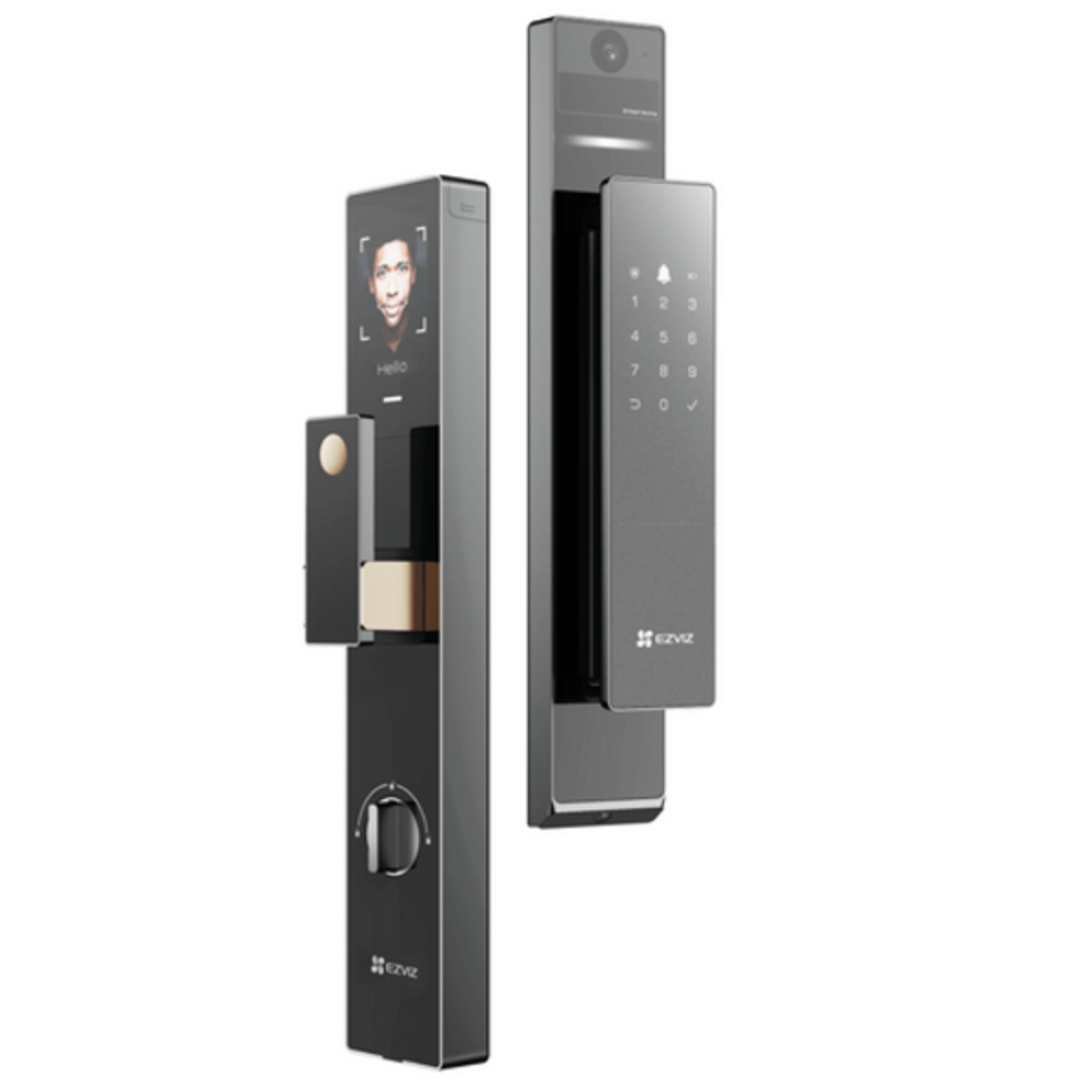 EZVIZ DL50FVX Smart Door Lock with Palm Vein & Face Recognition | WiFi Fingerprint Keyless Lock