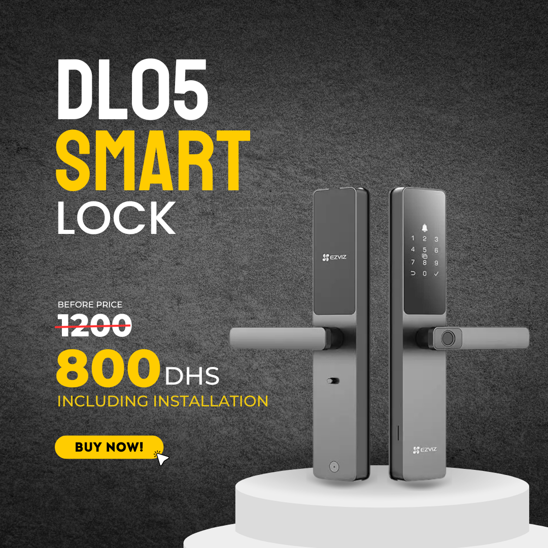 قفل EZVIZ الذكي DL05، قفل باب دخول بدون مفتاح 7 في 1