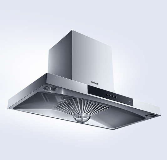 A816 Range Hood – 360° Tornado Suction with A++ Easy-Clean Filter & Dual-Core Motor