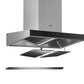 Range hoods A852 Dual-Intake 90 cm Gesture-Control Range Hood – 2100 m³/h 8-Sided Powerful Suction