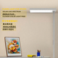 Floor lamp for study with solar-like spectrum and 9500LM flux on a beige wall.