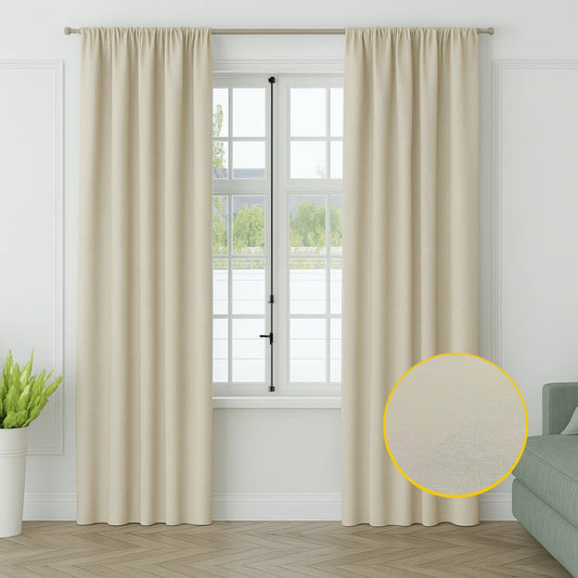 Florence Textured Blackout Curtain – Cat No. 208, Color 18