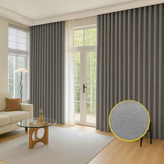 Florence Textured Blackout Curtain – Cat No. 208, Color 30