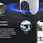 EZVIZ H8C 安全摄像头，1080p 户外 WiFi 摄像头，具有主动防御功能