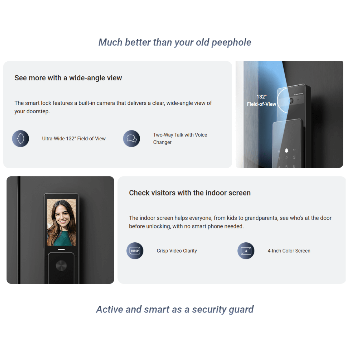 EZVIZ DL50FVS Plus Smart Lock