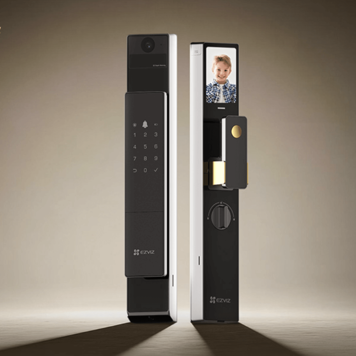 EZVIZ DL50FVX Smart Door Lock with Palm Vein & Face Recognition | WiFi Fingerprint Keyless Lock